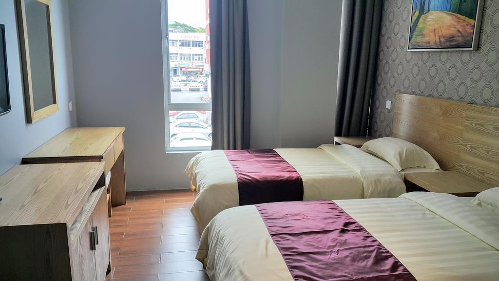 Residence 21 Boutique Inn Miri Buitenkant foto